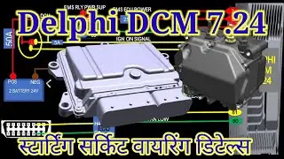 Turbotron TATA 5Liter Engine ECU7.24 pins wiring & Can connection Details. Turbotronn wiring diagram