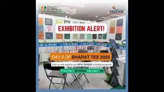 Bharat Tex 2025 - Second Day #bharattex2025 #textileexport #sustainable #textiletechnology