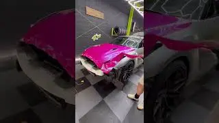 GTR Wrapped in KPMF Momentum Pink with KPMF Blue Starlight Laminate 🤩🤩