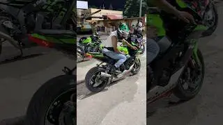 Kawaski Zx10R BS6 Loud Exhaust Sound Test with Arrow titanium Slip on Exhaust #zx10r
