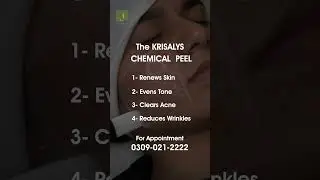 Chemical Peel for Acne at The KRISALYS AESTHETICS