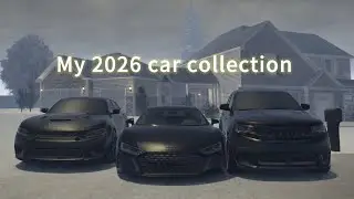 My 2026 car collection (will be upgraded in the future,but this is my car collection now)