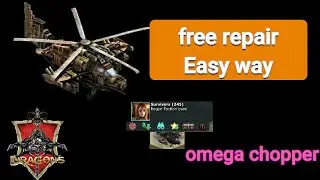 war commander omega chopper Easy way & free Repair