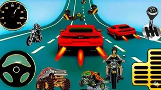 🔥Ultimate Guide to Monster Truck Racing Stunts: Mega Ramp Edition😈🚒