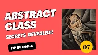 Object Oriented PHP #7 Abstract Classes | Tagalog