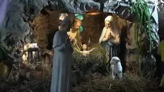 Ruchoma szopka u oo. franciszkanów w Gdyni