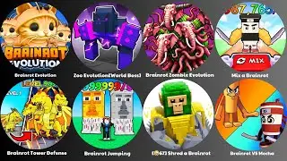 ROBLOX HARD MODE: Brainrot Evolution, Zoo Evolution[World Boss], Brainrot Zombie Evolution