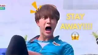 BTS BEING SCARED FOR STRAIGHT 3 MINUTES