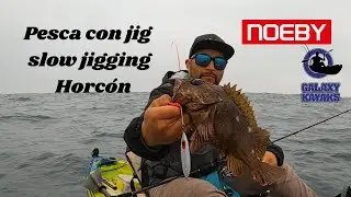 Pesca de fondo en Horcón con jigs de slow jigging !!!