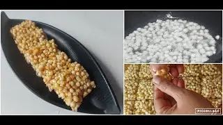 New Sweet | Iron Rich Crunchy Sweet | Sabudana Chikki | Sago Chikki