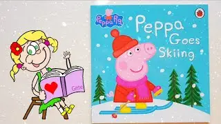 Peppa Pig:  Goes Skiing Read Aloud Story time by Gitte #peppapig