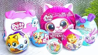 ASMR UNBOXING 🎁 CUTEST RAINBOCORNS I LITTLE LIVE PETS MAMA MOUSE 🐭 I ZURU MY MINI BABY I PETS RESCUE