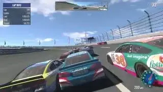PS4 NASCAR Heat Evolution MAX Difficulty Talladega Gameplay