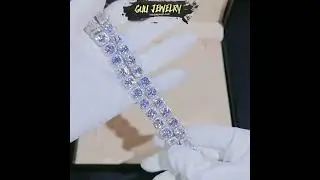 Glacier Clustered Tennis Chain in White Gold | Guu Jewelry | Hip Hop Jewelry