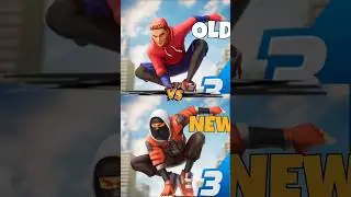 old vs new spider fighter 3  #spiderfighter3