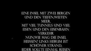 Jim Knopf-Eine Insel mit zwei Bergen-||Lyrics||