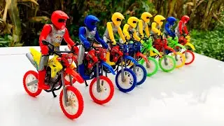 Dirt Bike Finger | Mini X-Trail Motocross | Amateur Dirt Bike | Team KTM | Team KLX, Team CRF #390