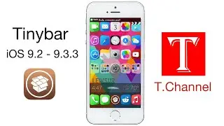 Hướng dẫn c&agrave;i TinyBar tr&ecirc;n iOS 9.2 - 9.3.3 kh&ocirc;ng Safe Mode