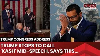 Trump Stops Mid-Speech To Call 'Kash'| Gives These Orders To FBI Chief Kash Patel, Pam Bondi| Watch
