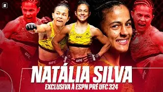 UFC 324: NAT&Aacute;LIA SILVA SE EMOCIONA AO RELEMBRAR DIFICULDADES E A PERDA DA IRM&Atilde; | ESPN MAIN EVENT #01