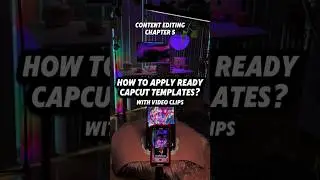 5- How to Apply Ready CapCut Templates with Video Clips? l CapCut Video Editing l Template for video