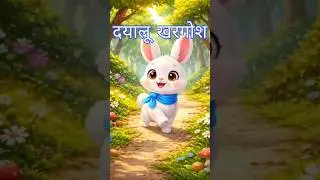 Rabbit & Tortoise Friendship 🐰🐢 | Moral Story for Kids #shorts #youtubeshorts #viral #motivation