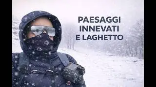 Laghetto mandria del conte innevato  (madonie)