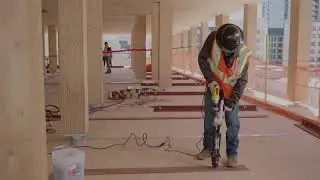 Speed up heavy-duty fastening with the Timber Drive&trade; structural screw fastening system