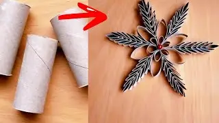 Toilet Paper Roll Flower 🌸 | Easy Recycled DIY