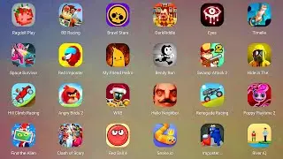 Roblox,Hungry Worm Prison,Poppy Playtime 4,Angry Birds Friends,Stick vs Zombies,Zombie Ark,Ink Game.