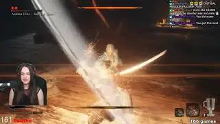 Sekiro - Jinsuke Saze - Blind Play, Winning fight (STREAM HIGHLIGHT)