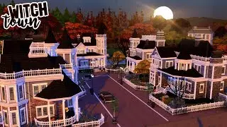 WITCH TOWN | The Sims 4 Speed Build