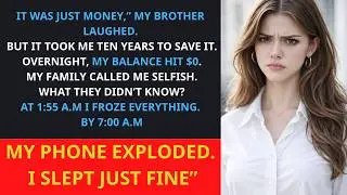 Said it was just cash. Ten years gone by dawn. At 2 a.m. i locked it all. By morning, they panicked!