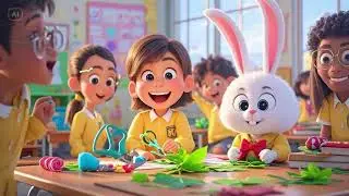 Let&rsquo;s Count Falling Leaves with Bunny at School! &ndash; A Fun Autumn Learning Song