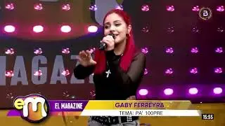 MIÉRCOLES 19/11 Gaby Ferreyra estreno 