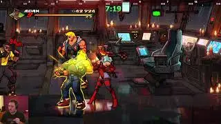 Streets of Rage 4 V8 ADAM EASY SPEEDRUN 33:03