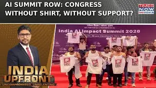 Congress Shirtless Protest Sparks Political Firestorm: PM Modi, Allies Slam AI Summit Disruption