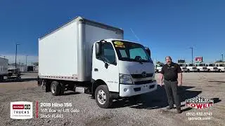 Business Ready Box Truck | 2018 Hino 155 | 16ft Box + Lift Gate | 167,704 Miles | Dallas, TX #L443