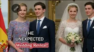 LIVE NOW: Princess L&eacute;onor Royal Wedding In Denmark SHOCKS Spain And The World 