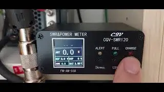 MIERNIK SWR I MOC CQV-SWR120  SWR&POWER METER   CZ.1.