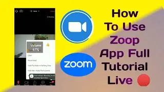 LIVE 🔴  Zoom app Join Problem solved How to Join Zoom App By Aman kumaer golu A'K Photography