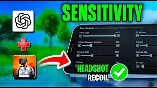 ChatGPT Recommended 🎯 ZERO Recoil Sensitivity BGMI 4.0 Update | Best Gyroscope Sensitivity BGMI