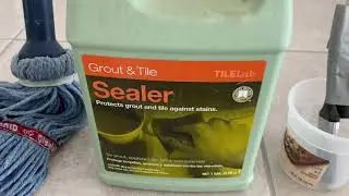 Seal Grout On Tile Floor