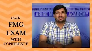 FMGE topper Interview - FMG/MCI Exam Topper Dr. Phani Kaushik | Arise Medical Academy