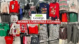 ASDA GEORGE WOMENS CHRISTMAS CLOTHING NOV 2022 | GEORGE CLOTHING | ASDA HAUL | TRAVELANDSHOP WITH ME