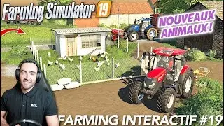 FARMING INTERACTIF !!! 🙂 #19 - Les poules à la ferme ! 🐓😁