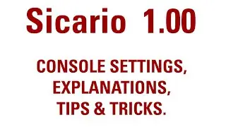 Sicario v1.00 Script | Setup & explanation guide