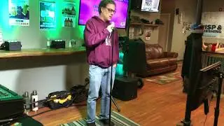 Josh sings Flower Shops at Shenandoah Valley Axe Throwing Co 2/17/2023