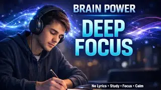 Alpha Waves Study Music 🎧 | Boost Brain Power & Deep Focus