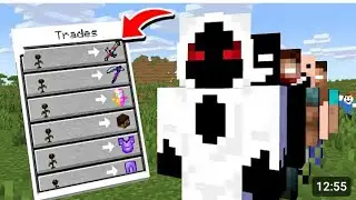 Minecraft, But Entities Trade OP Items..